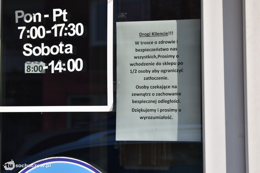 Koronawirus. Sochaczew pod kluczem w środę 18 marca 2020