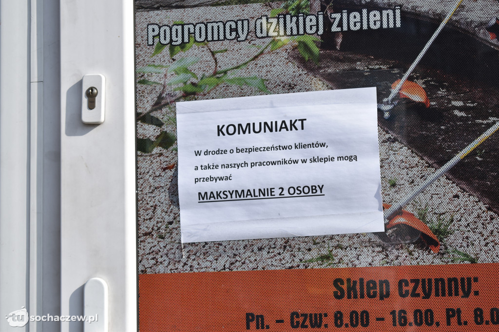Koronawirus. Sochaczew pod kluczem w środę 18 marca 2020