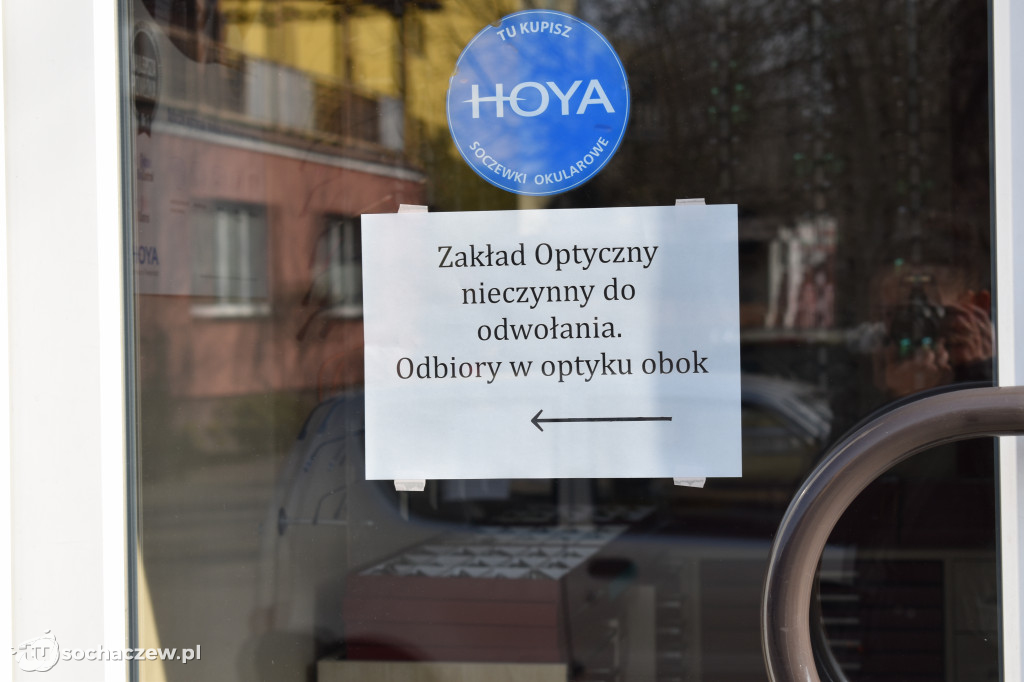 Koronawirus. Sochaczew pod kluczem w środę 18 marca 2020