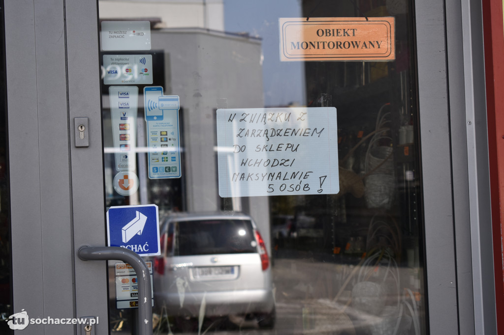 Koronawirus. Sochaczew pod kluczem w środę 18 marca 2020