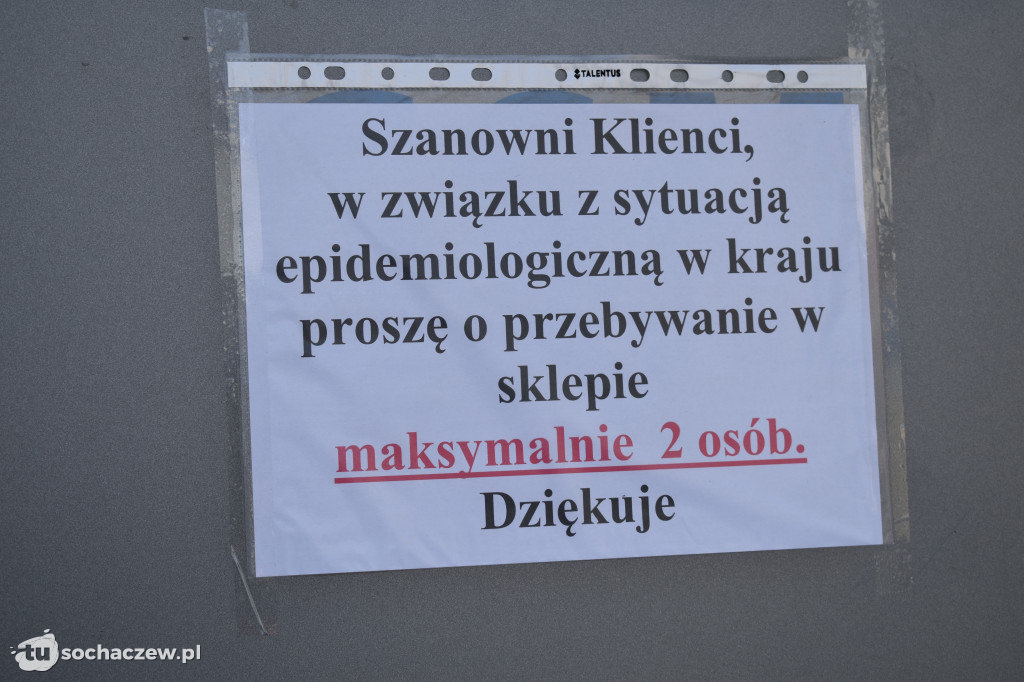 Koronawirus. Sochaczew pod kluczem w środę 18 marca 2020