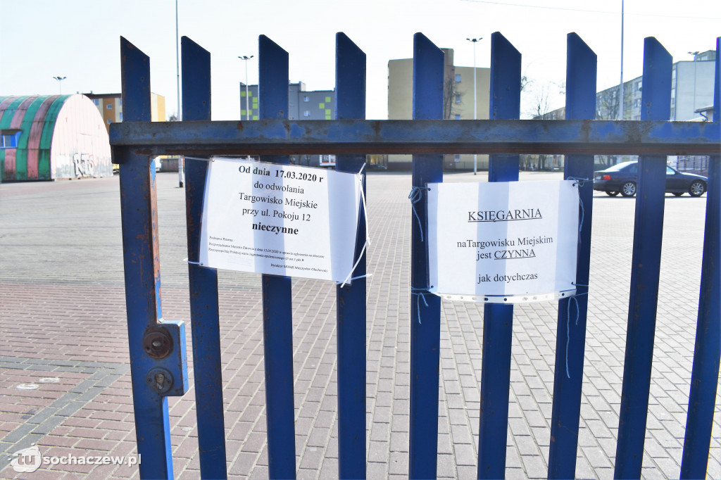 Koronawirus. Sochaczew pod kluczem w środę 18 marca 2020