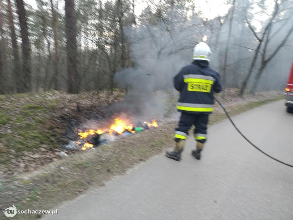 6 pożarów w ciągu jednego dnia na terenie gminy Młodzieszyn