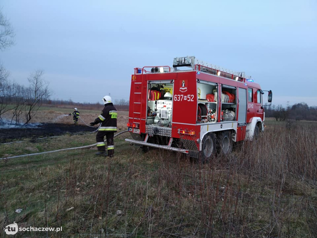 6 pożarów w ciągu jednego dnia na terenie gminy Młodzieszyn