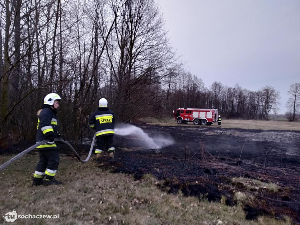 6 pożarów w ciągu jednego dnia na terenie gminy Młodzieszyn