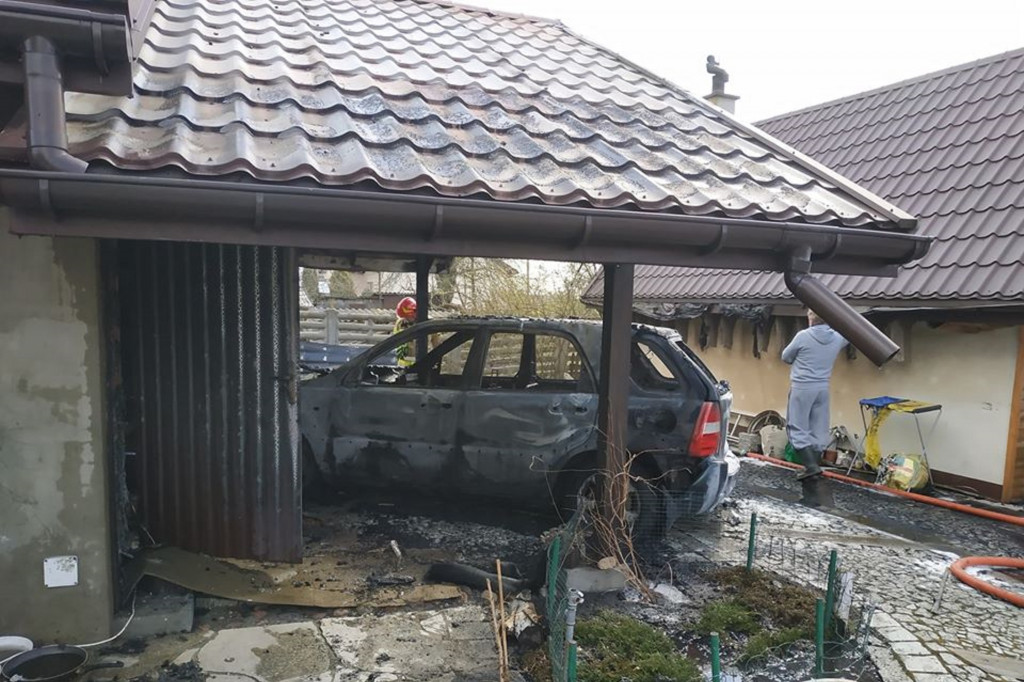 Pożar w Starym Dębsku