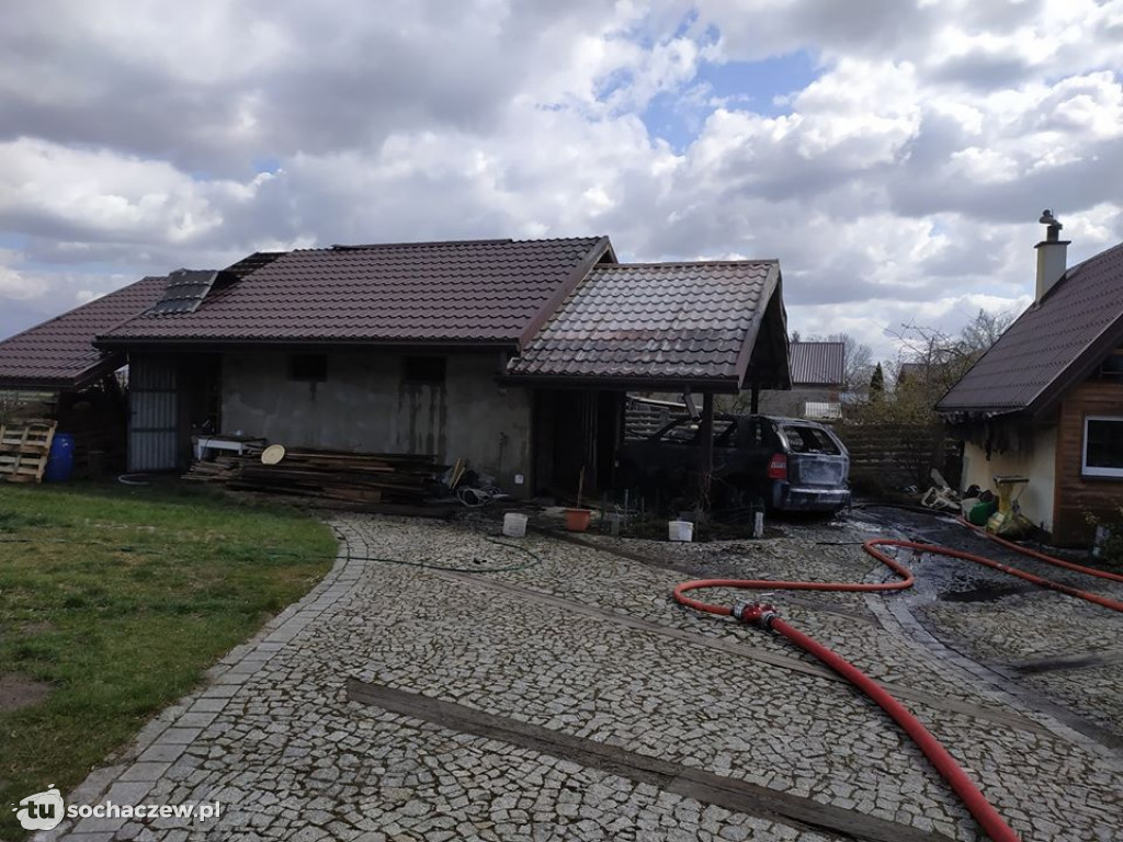 Pożar w Starym Dębsku