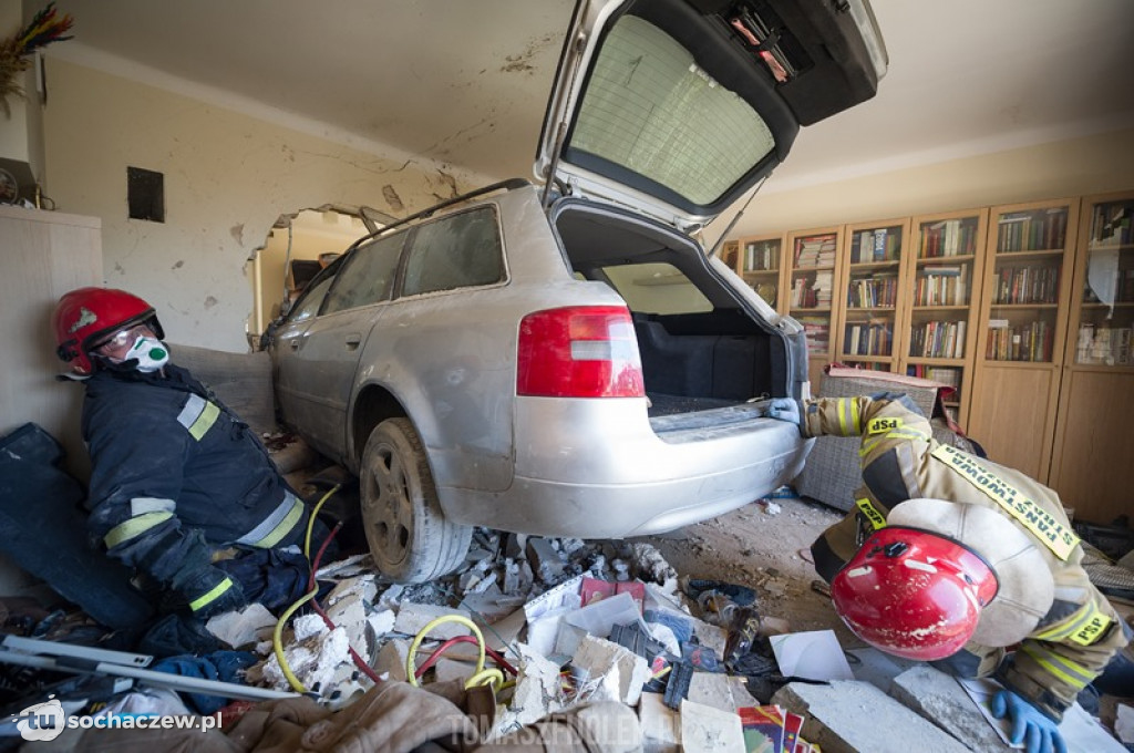 Wypadek na Gawłowskiej. Relacja foto Tomasza Fijołka