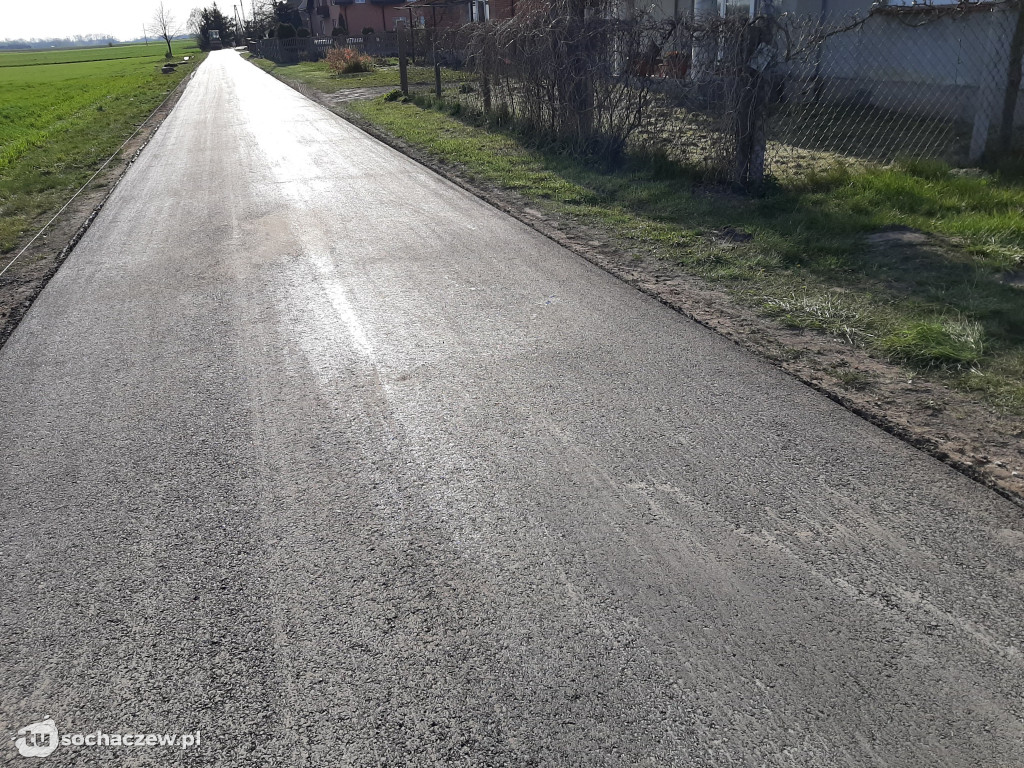 Zakończono prace na drodze Konstantynów - Rybionek - Ludwików - Rybno
