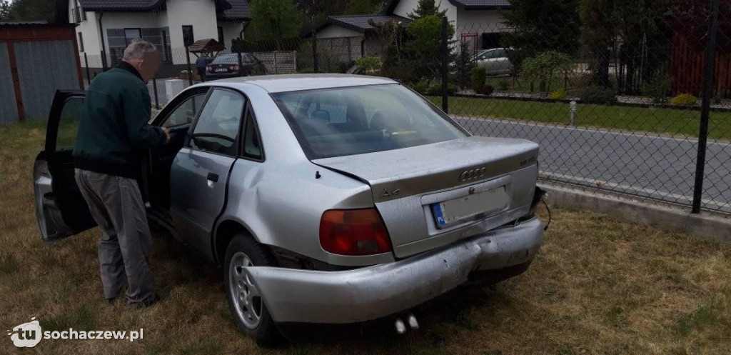 Zderzenie samochodów osobowych w Konarach