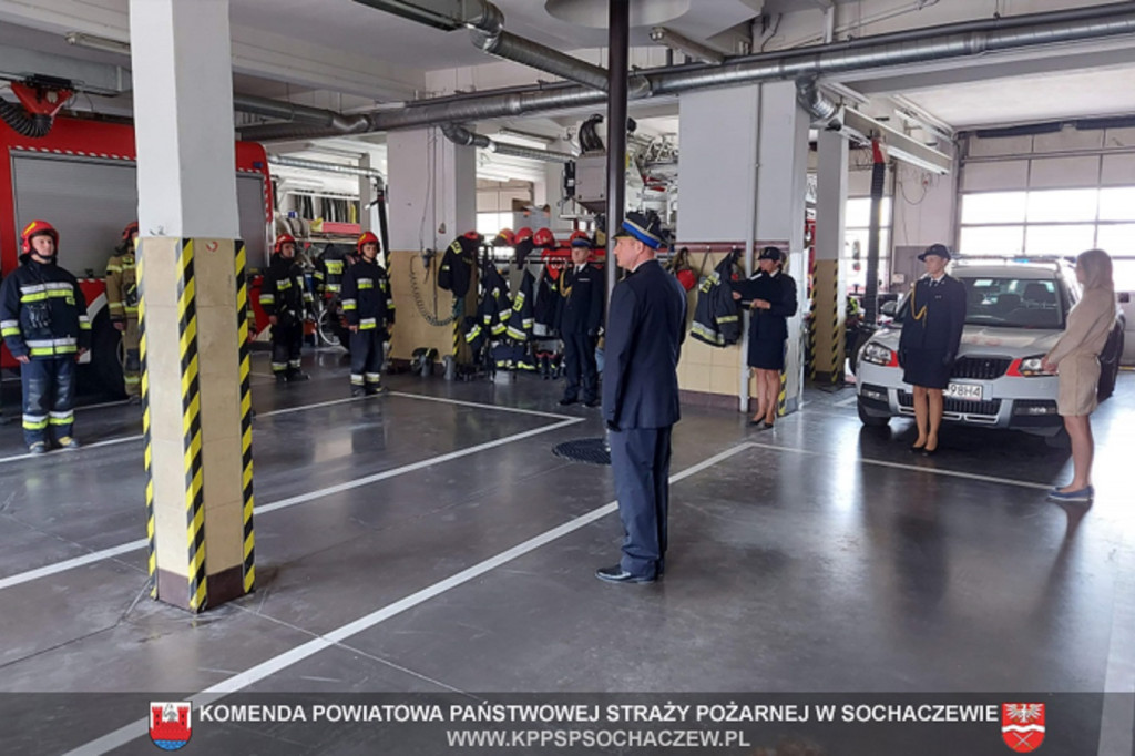 Dzień Strażaka w Sochaczewie. Były awanse i odznaczenia