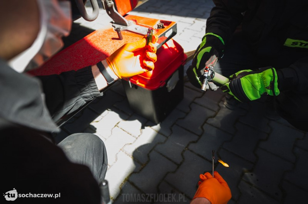 Ekologiczna bomba w gminie Rybno. Relacja foto Tomasza Fijołka