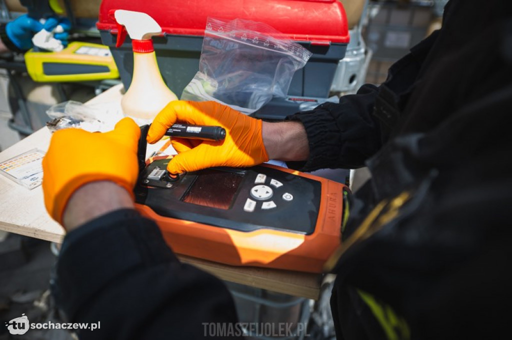 Ekologiczna bomba w gminie Rybno. Relacja foto Tomasza Fijołka