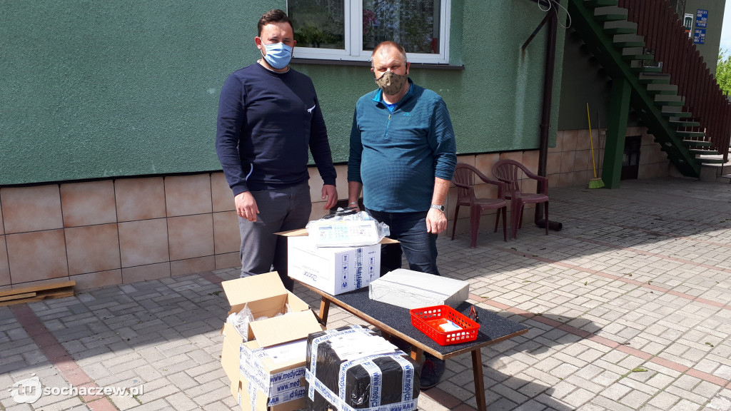 4 pompy infuzyjne: dar od radnych dla sochaczewskiego szpitala