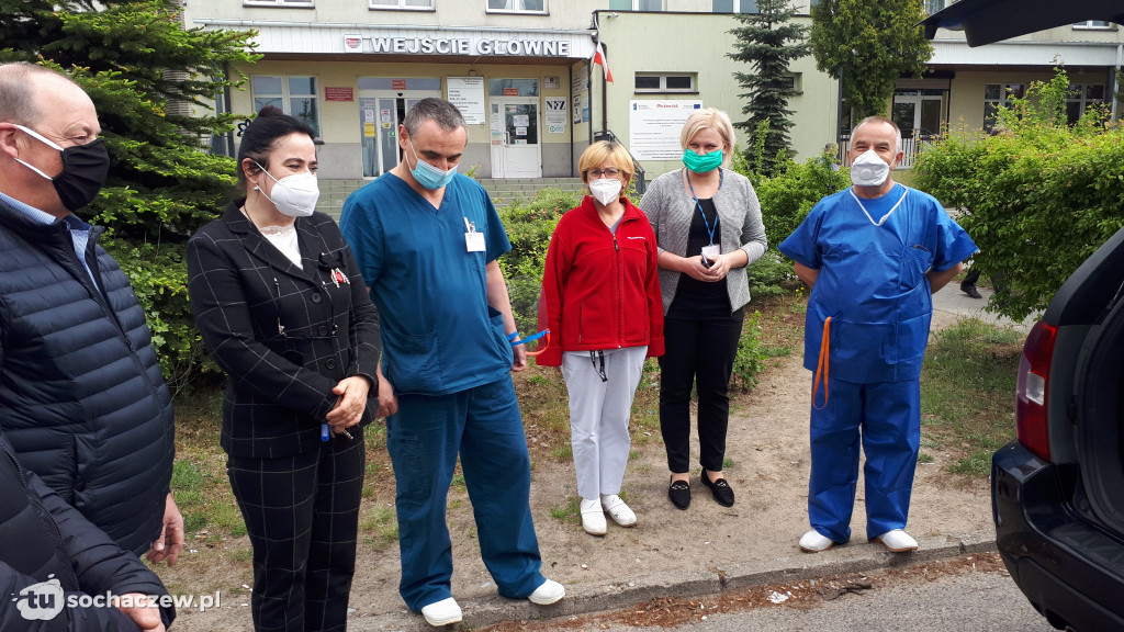 4 pompy infuzyjne: dar od radnych dla sochaczewskiego szpitala
