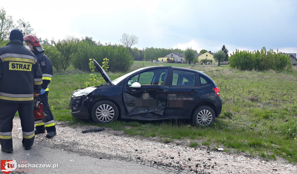 Kolizja w Juliopolu. Na miejscu ląduje śmigłowiec LPR