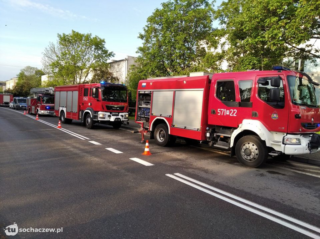 Wybuch gazu w Płońsku. Kobietę wyrzuciło przez okno