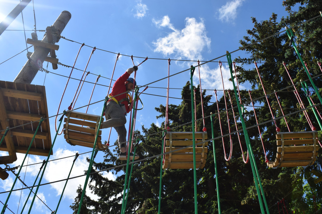 Park linowy już otwarty
