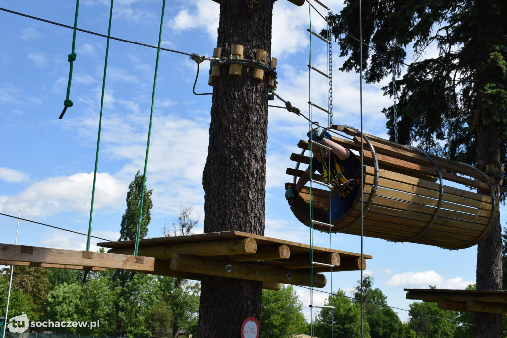 Park linowy już otwarty
