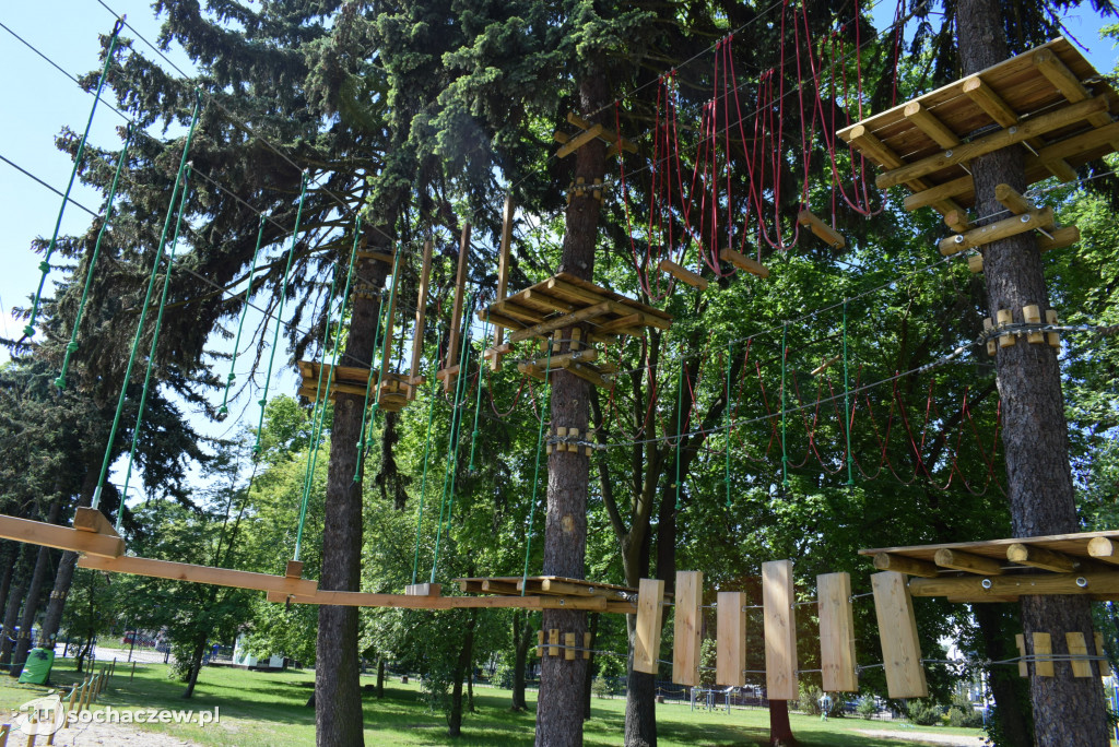 Park linowy już otwarty