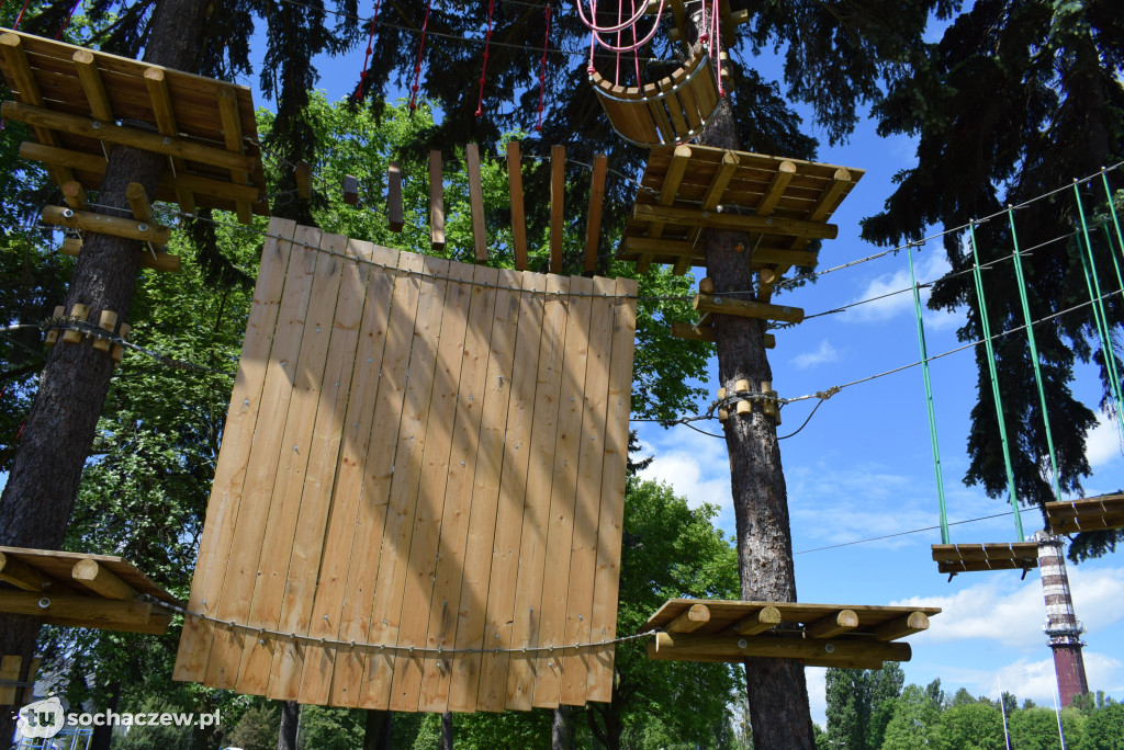 Park linowy już otwarty