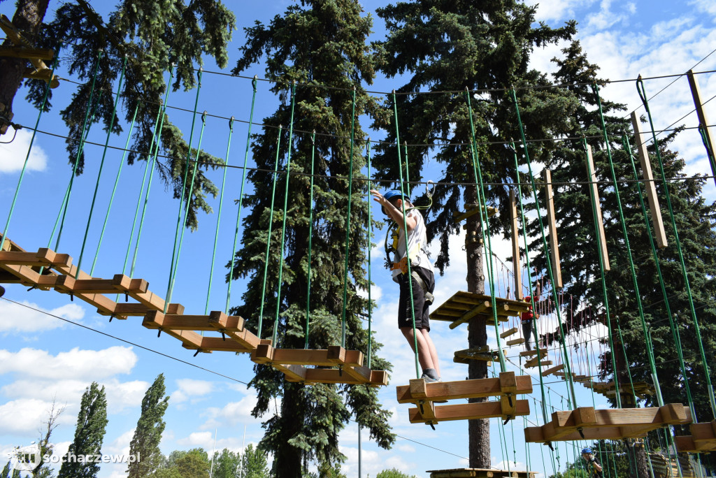 Park linowy już otwarty