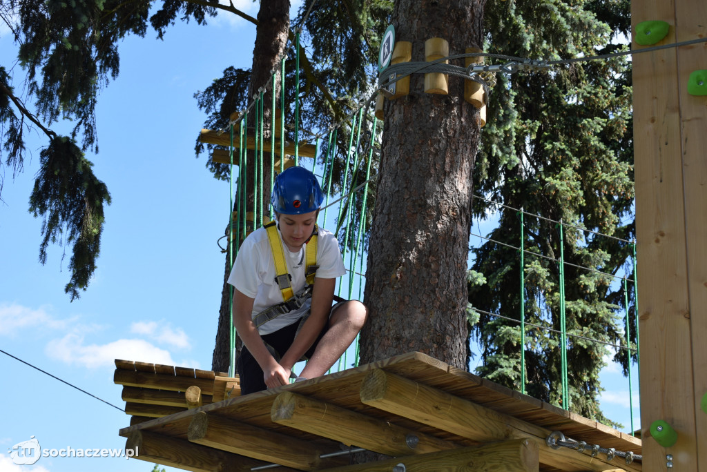 Park linowy już otwarty