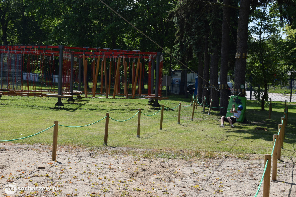 Park linowy już otwarty