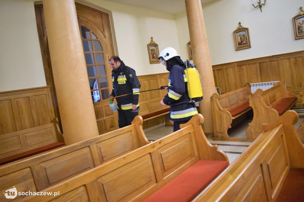 Akcja dezynfekcyjna w Giżycach