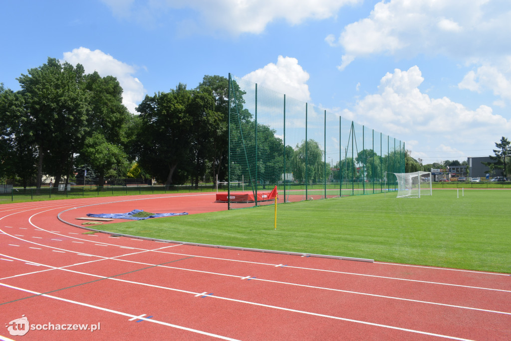 Stadion Sochaczew Warszawska 80 po przebudowie