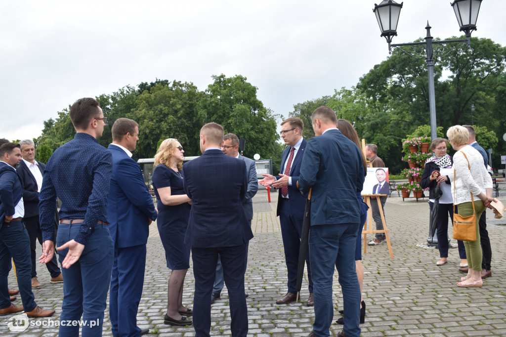 Konferencja Społecznego Komitetu Poparcia dla Andrzeja Dudy w Sochaczewie