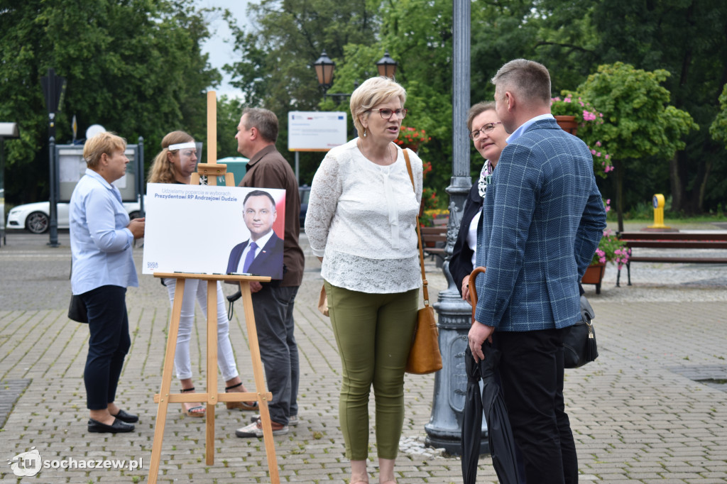 Konferencja Społecznego Komitetu Poparcia dla Andrzeja Dudy w Sochaczewie