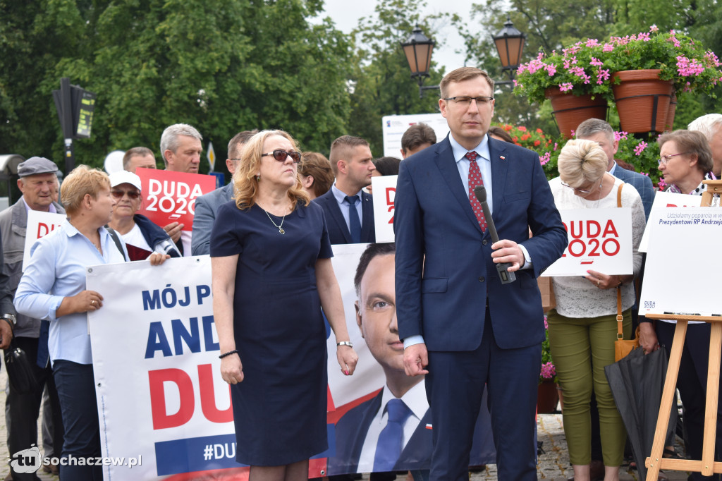 Konferencja Społecznego Komitetu Poparcia dla Andrzeja Dudy w Sochaczewie