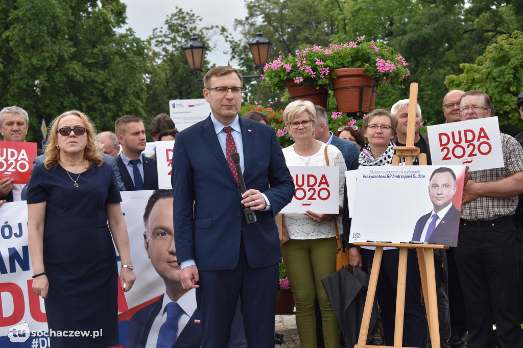 Konferencja Społecznego Komitetu Poparcia dla Andrzeja Dudy w Sochaczewie