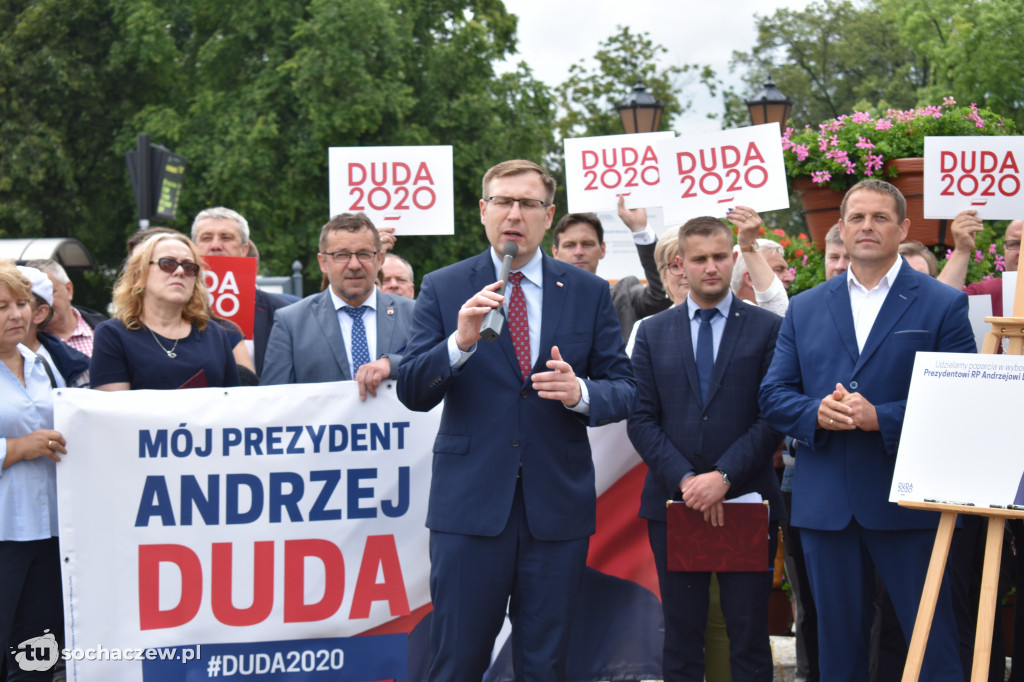 Konferencja Społecznego Komitetu Poparcia dla Andrzeja Dudy w Sochaczewie