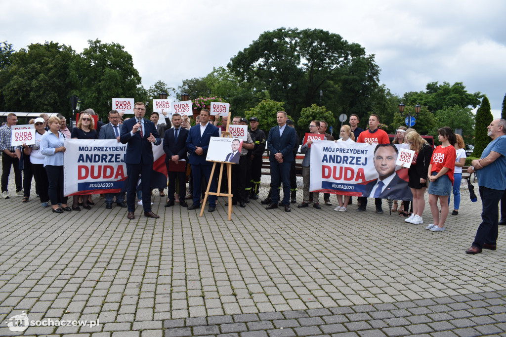 Konferencja Społecznego Komitetu Poparcia dla Andrzeja Dudy w Sochaczewie
