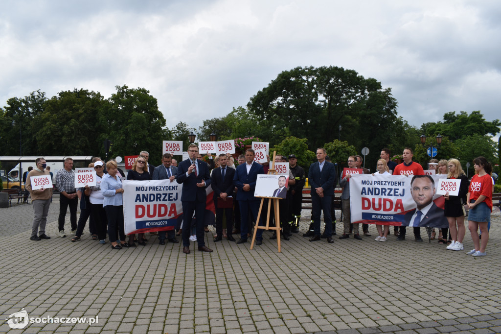 Konferencja Społecznego Komitetu Poparcia dla Andrzeja Dudy w Sochaczewie