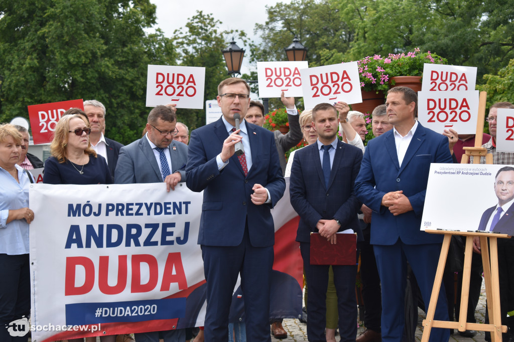 Konferencja Społecznego Komitetu Poparcia dla Andrzeja Dudy w Sochaczewie