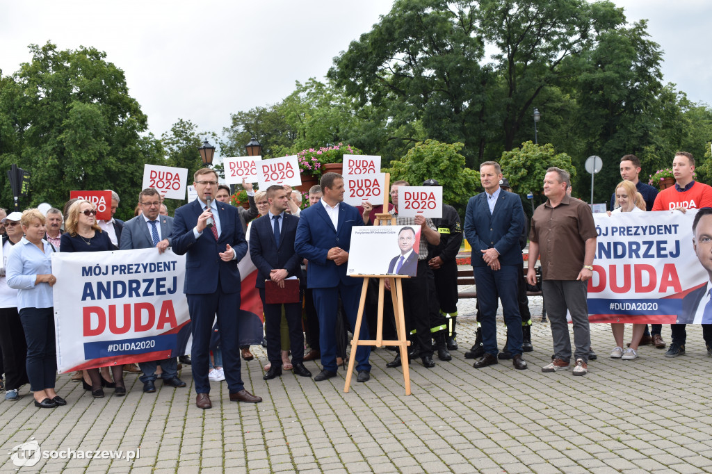 Konferencja Społecznego Komitetu Poparcia dla Andrzeja Dudy w Sochaczewie