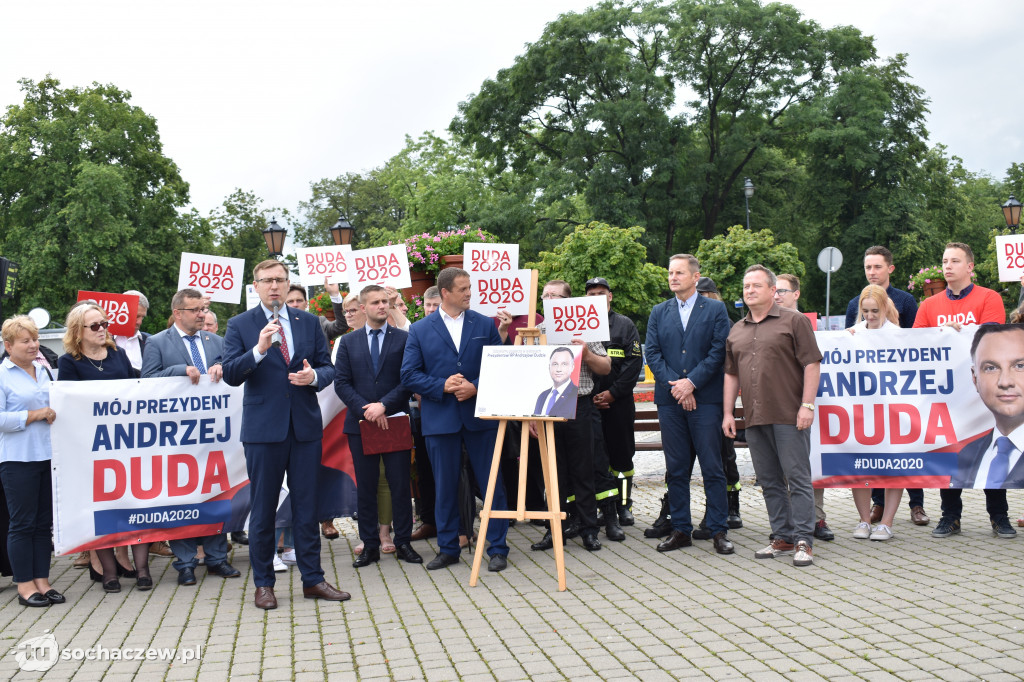 Konferencja Społecznego Komitetu Poparcia dla Andrzeja Dudy w Sochaczewie