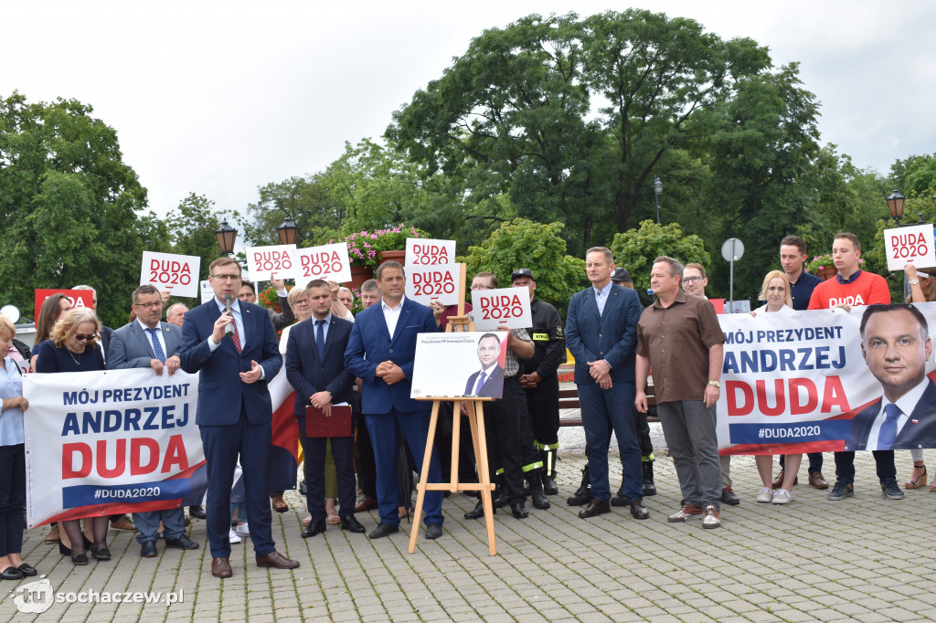 Konferencja Społecznego Komitetu Poparcia dla Andrzeja Dudy w Sochaczewie