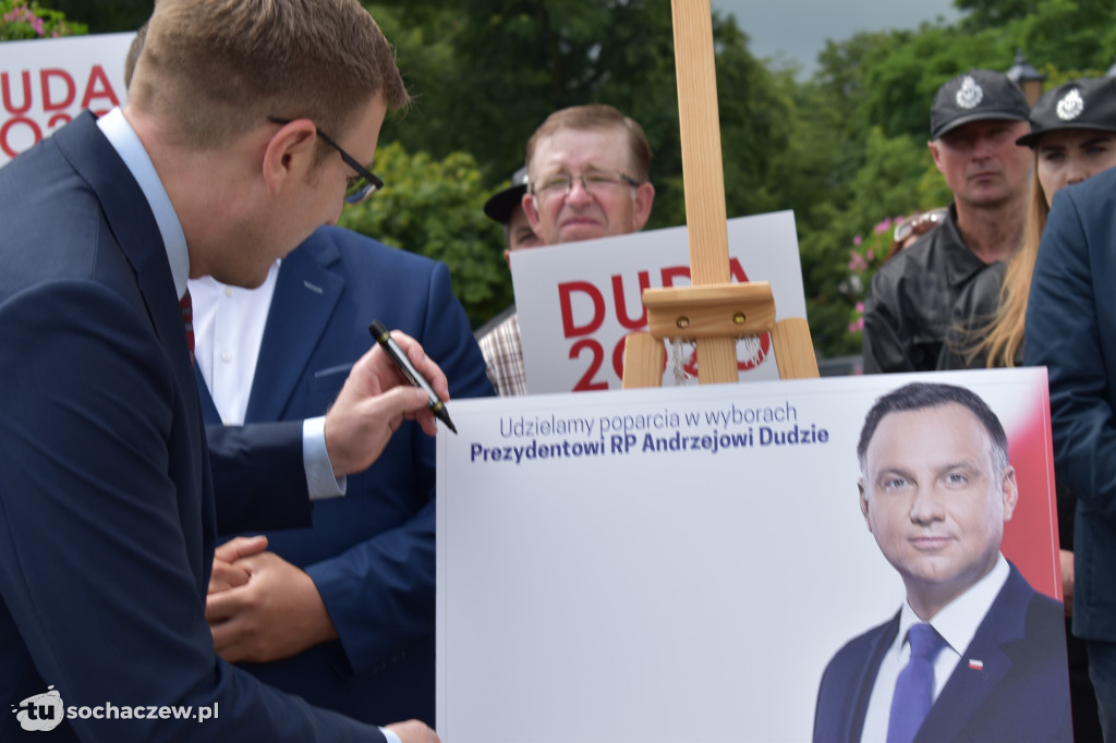 Konferencja Społecznego Komitetu Poparcia dla Andrzeja Dudy w Sochaczewie