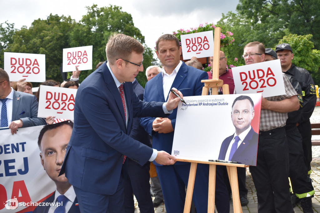 Konferencja Społecznego Komitetu Poparcia dla Andrzeja Dudy w Sochaczewie
