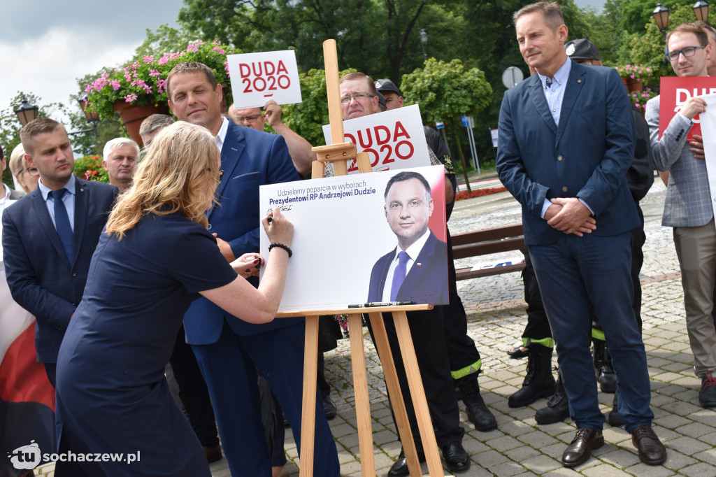 Konferencja Społecznego Komitetu Poparcia dla Andrzeja Dudy w Sochaczewie