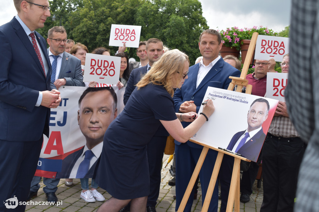 Konferencja Społecznego Komitetu Poparcia dla Andrzeja Dudy w Sochaczewie