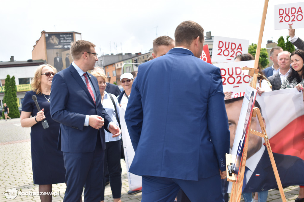 Konferencja Społecznego Komitetu Poparcia dla Andrzeja Dudy w Sochaczewie