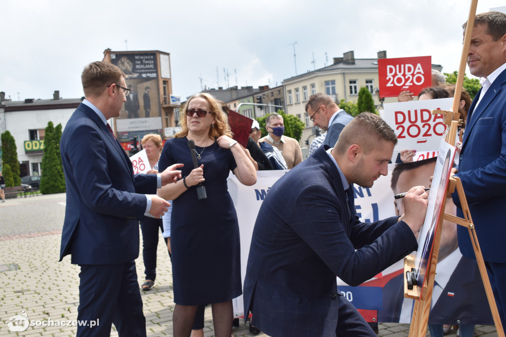 Konferencja Społecznego Komitetu Poparcia dla Andrzeja Dudy w Sochaczewie