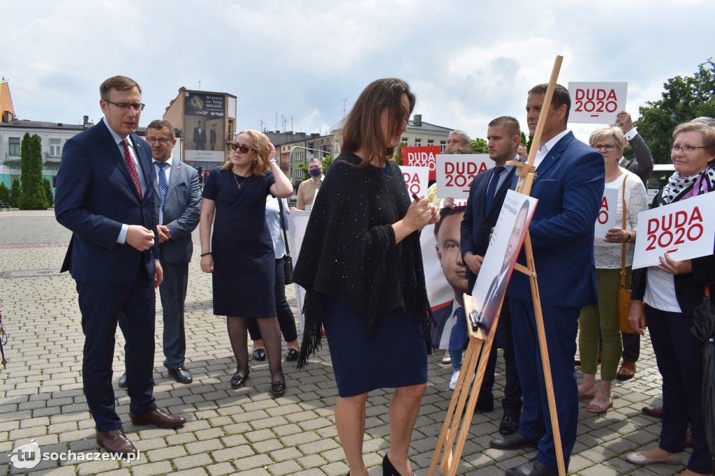 Konferencja Społecznego Komitetu Poparcia dla Andrzeja Dudy w Sochaczewie