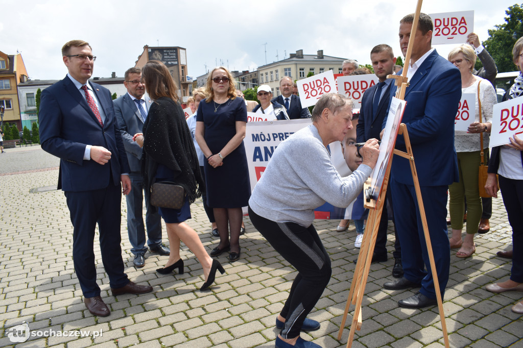 Konferencja Społecznego Komitetu Poparcia dla Andrzeja Dudy w Sochaczewie