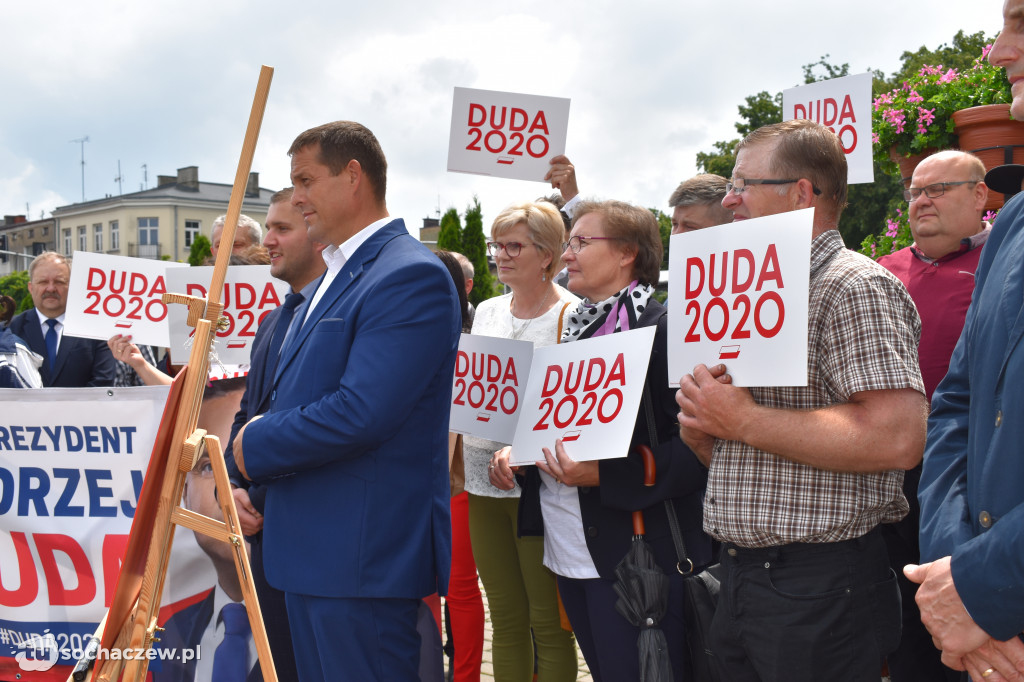 Konferencja Społecznego Komitetu Poparcia dla Andrzeja Dudy w Sochaczewie